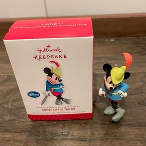 Hallmark Keepsake 2013 Disney Mickey Brave Little Tailor Ornament
